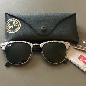 Authentic New Ray-Ban Clubmaster Sunglasses